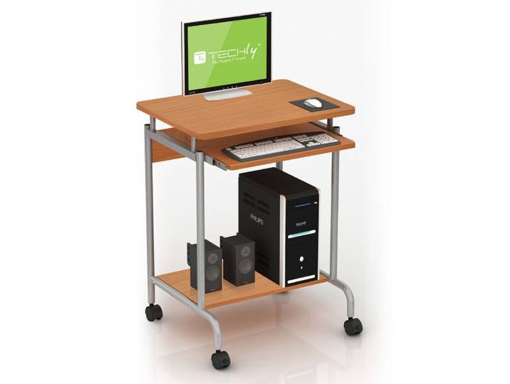 Bureau Techly pour ordinateur « Compact » ICA-TB S005