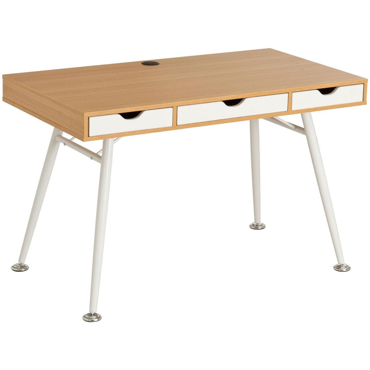 Piranha COLEY Retro Bureau in Eikenhout met Lades