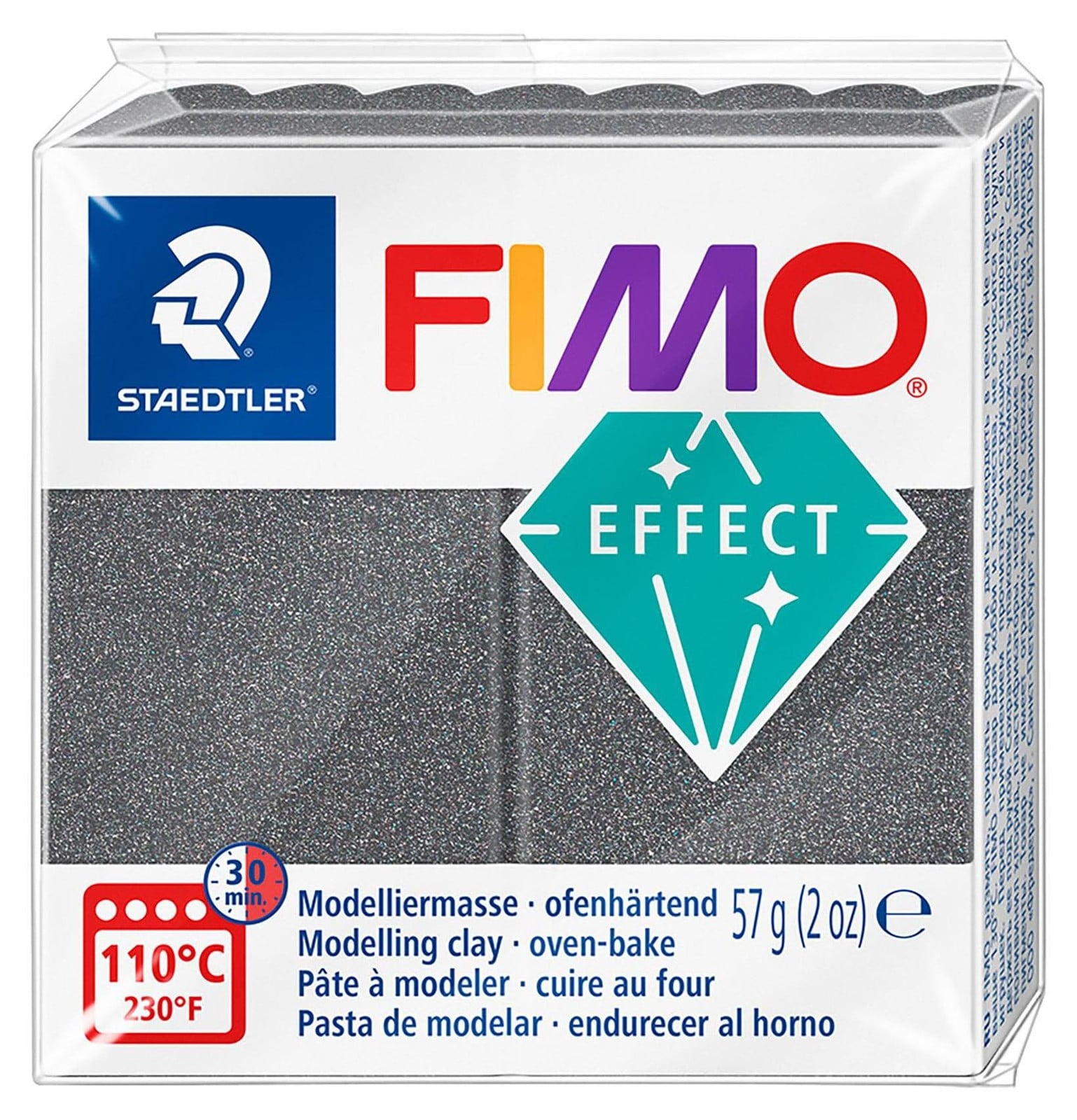 Staedtler Fimo Modelbouwmassa Grijs Metaal