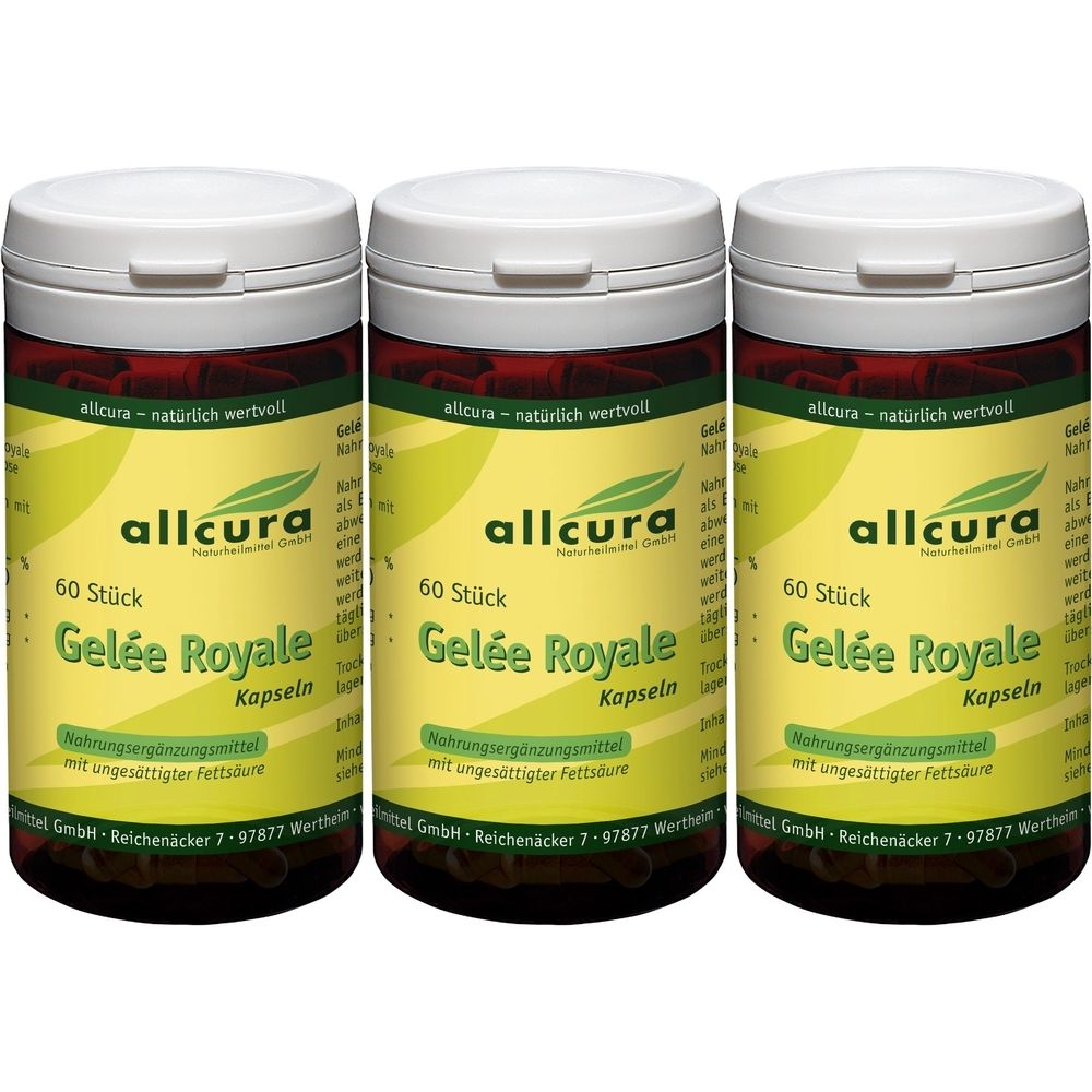 allcura Gelee Royale 3x60x0,5 g Gel