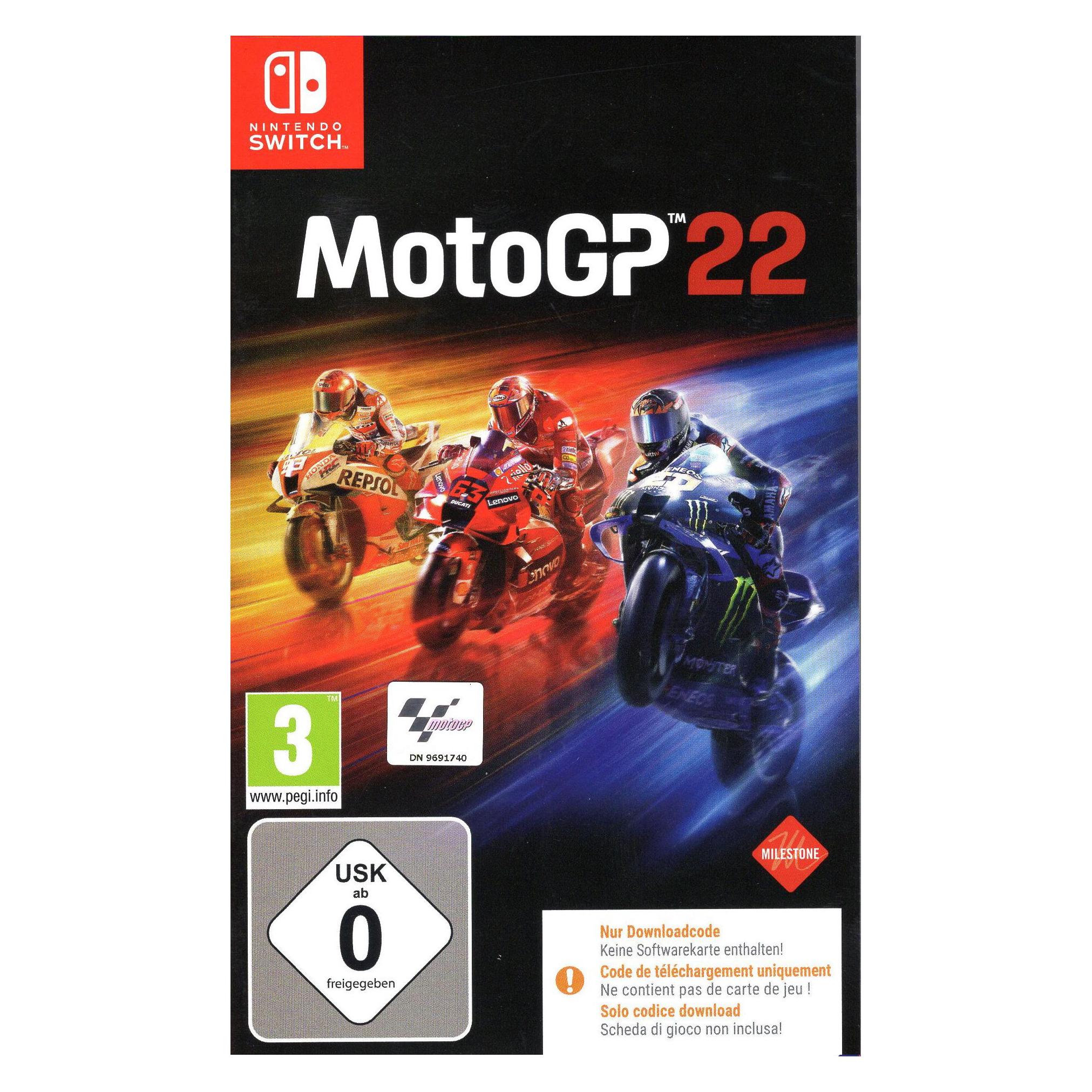 Plaion MotoGP 22 (kh4) (Switch, Switch Lite, Switch OLED, DE, EN, FR, IT) (21042022)
