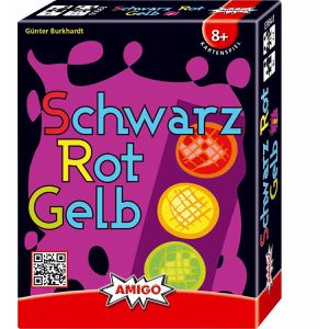 Amigo Kartenspiel 01663, Schwarz Rot Gelb, ab 8 Jahre, 2-6 Spieler