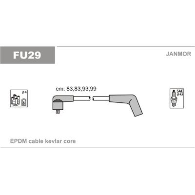 JANMOR Zündleitungssatz fu29