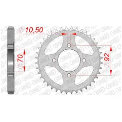 Afam Kettenrad 16400