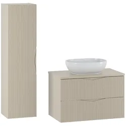BADMÖBEL 80.6cm Tao 2er-Set Kaschmir