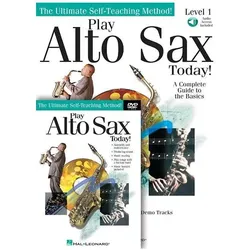 Play Alto Sax Today! Beginner/'s Pack: Book/Online Audio/DVD Pack, Fachbücher