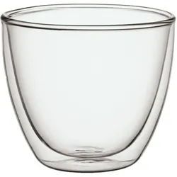 DOPPELWANDIGER BECHER Manufacture Rock transparent 250 ml