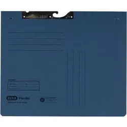 Elba Pendelhefter 100560099 DIN A4 kfm. Heftung 320g Karton blau