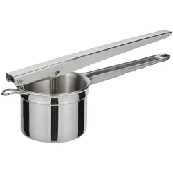 EDELSTAHL Kartoffelpresse Presse Gemüsepresse für Spätzle Pasta Spaghetti-Eis