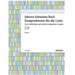 Kompositionen für die Laute, Fachbücher von Johann Sebastian Bach