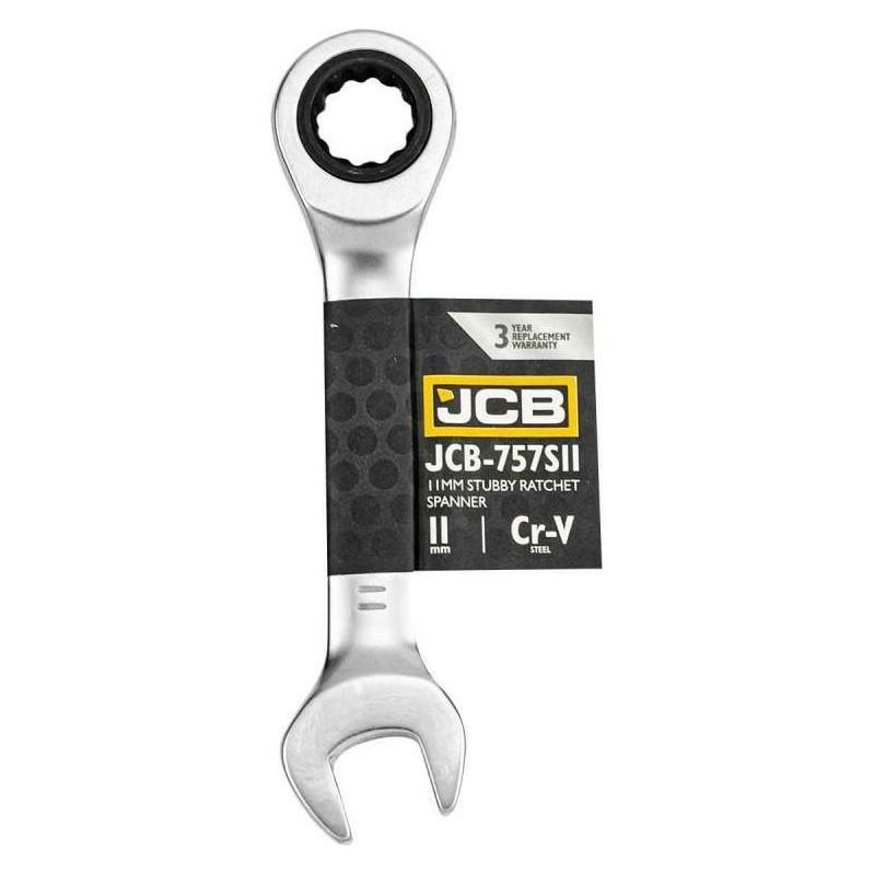 JCB Kurzer Ratschen-Ringschlüssel 11 mm (11 mm) (43382340)