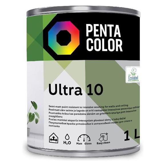 Pentacolor Emul Paint Ultra 10 White 1l (1x) (33044478)