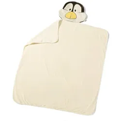 NICI Winter Plüschdecke Pinguin Ilja, 144 x 120cm