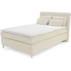 Boxspringbett HARPER JODAR (LF 140x200 cm) - Bezug: Stoff - LF 140x200 cm