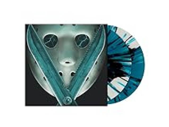 Friday the 13th Part V/a New Beginning/Vinyle Bleu Blanc avec Eclaboussures Noires 180gr