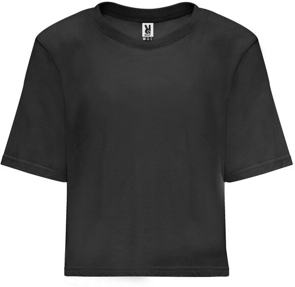 T-shirt décontracté avec logo coupe ample Dominica noir XXL