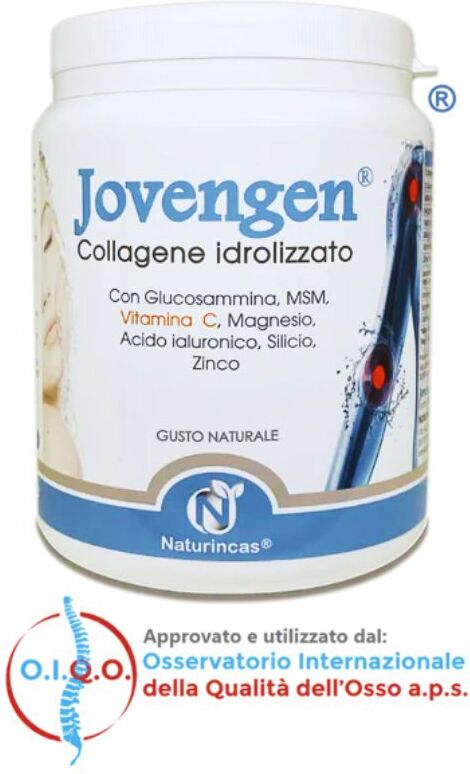 NATURINCAS Sas Jovengen Collagene Idrolizzato Gusto Naturale, 390 g