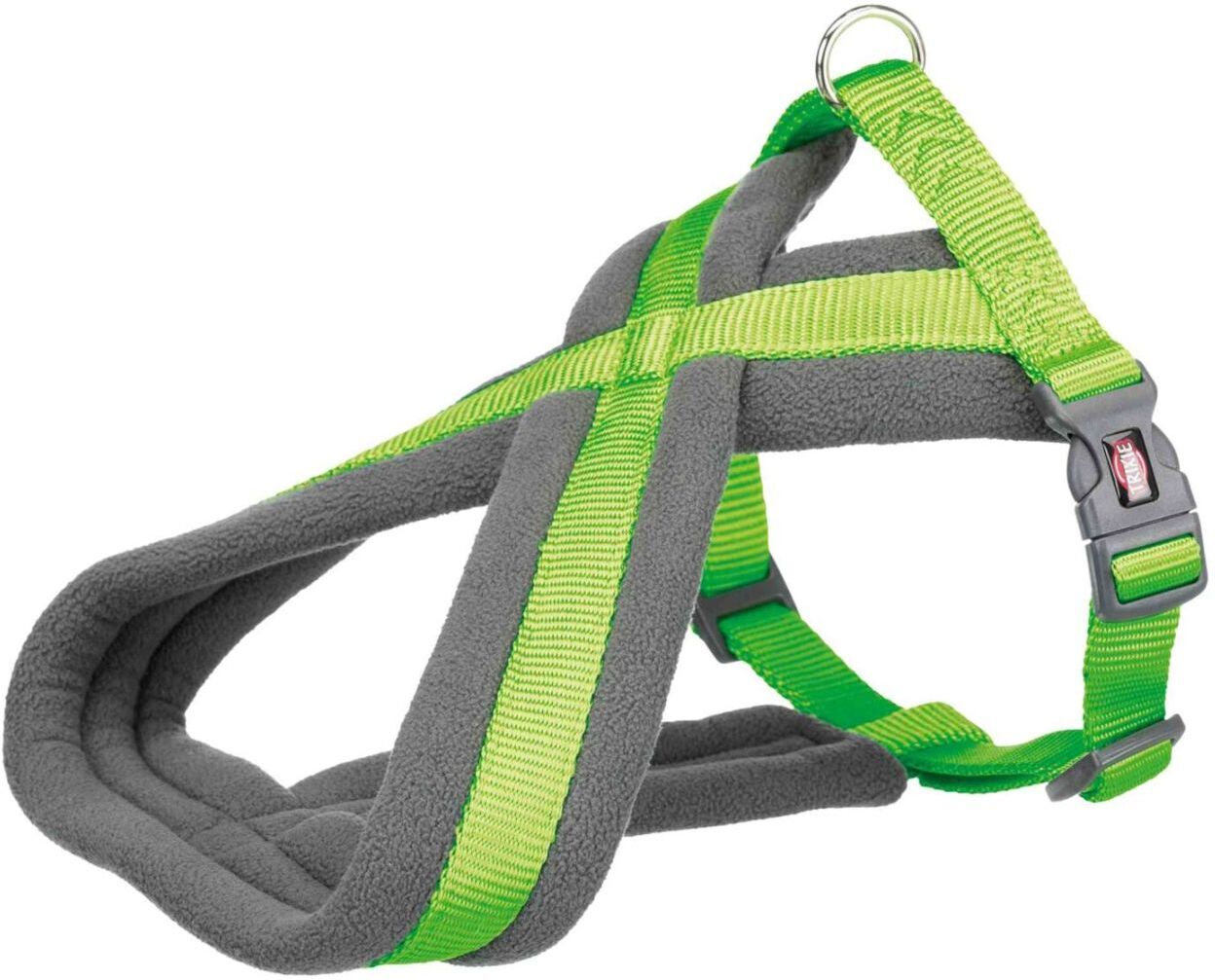 TRIXIE Premium Touren-Geschirr, L–XL: 70–110 cm / 25 mm, apfel