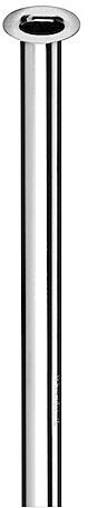 Schell Kupferrohr mit Bördel 497080699 10mm x 300mm, chrom