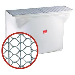 ACO Therm Lichtschacht Komplettset 1500x1500x700 mm Streckmetallrost