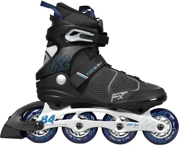 Inline Skates K2 F.I.T. 84 BOA (Black/Blue - 11.5)  - Black;Blue - Size: 11.5 UK