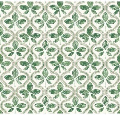 York Wallcoverings Sevilla Clover Wallpaper