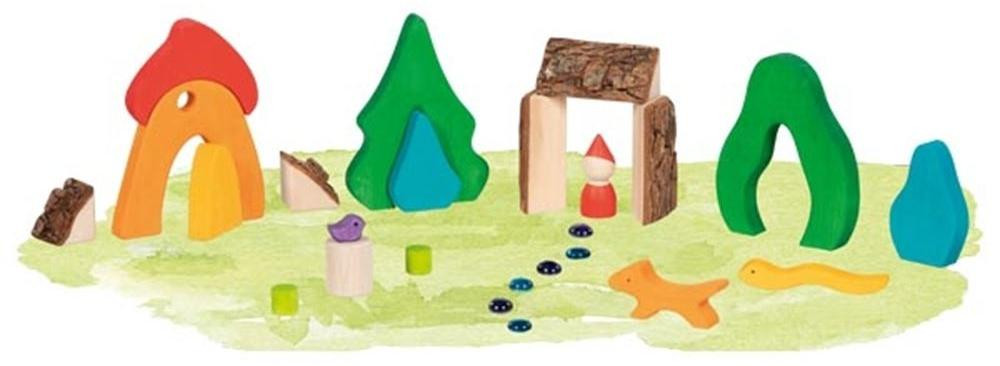 Goki Houten speelset Elfenlichtung voor kinderen