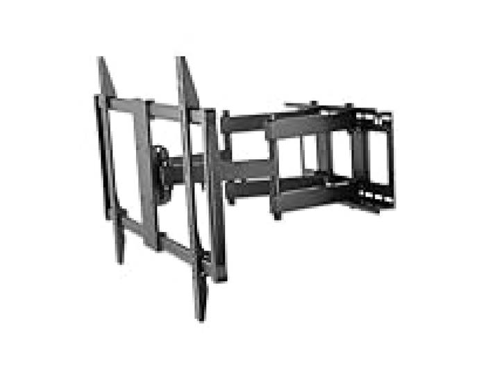 MANHATTAN Flat-Panel TV Wall Mount Full-Motion for Large Screens 60 inch to 100 inch Adjustment Options to Tilt and Swivel Blac