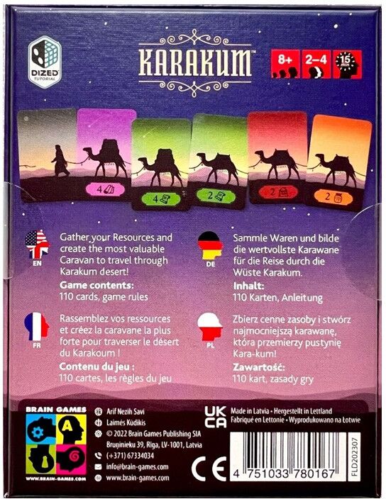 Karakum - Brain Games