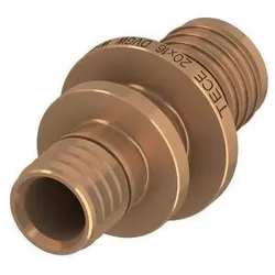 TECE, Rohrverbindungstechnik, TECEflex Kupplung reduziert 25 x 20 mm Rotguss 706605