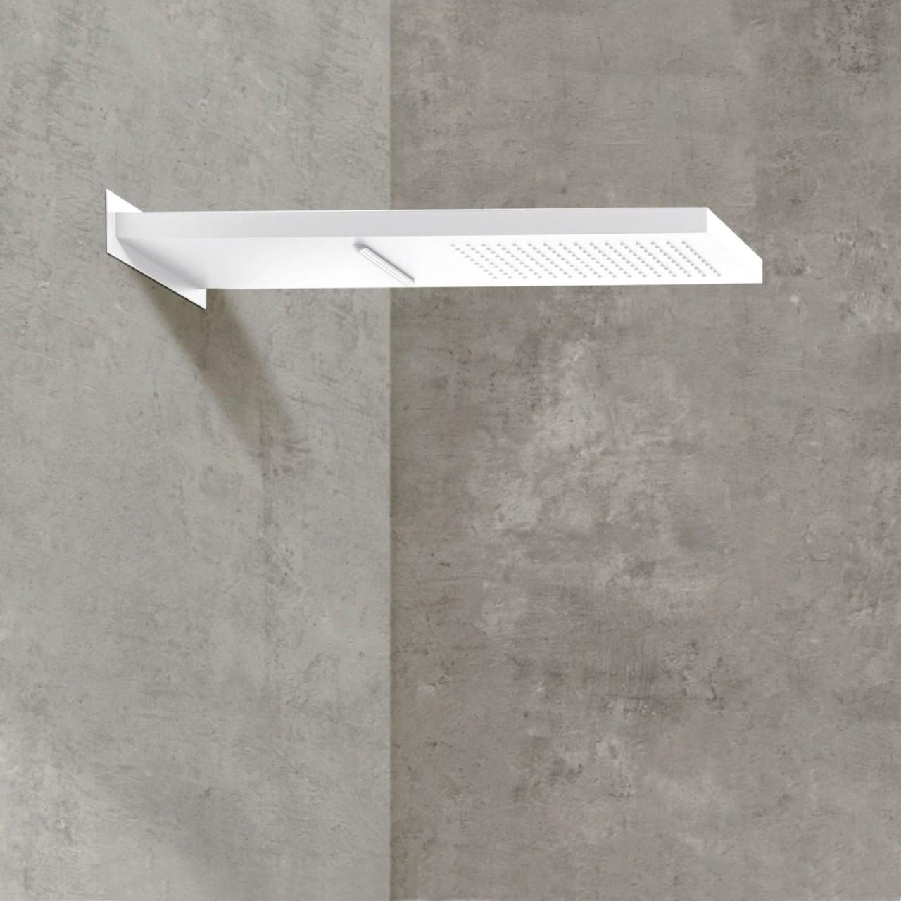 Herzbach DEEP WHITE Wand-Regenbrause, 23.661600.2.07 23.661600.2.07