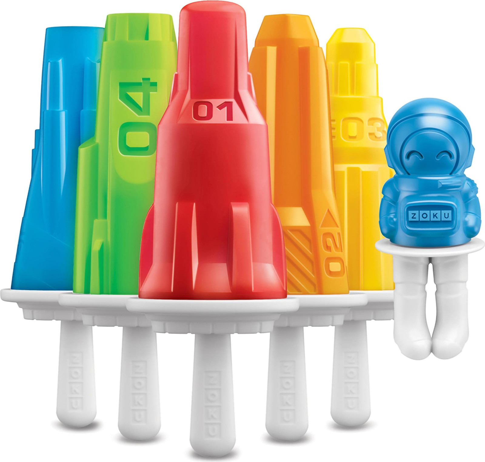 Zoku IJsblokjesvorm Space Pop 6 stuks