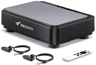 Inspired Living MERACH Pro Vibration Plate Exercise Machine For Lymphatic Drainage & Weight Loss MERACH Pro Vibration Plate Exercise Machine For Lymphatic Drainage & Weight Loss