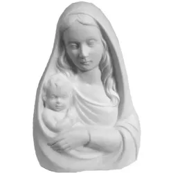 Wagner, Deko Figuren + Skulpturen, 778 BW - Madonna mit Kind
