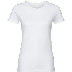 Russell Ladies Pure Organic T-Shirt, white, 2XL
