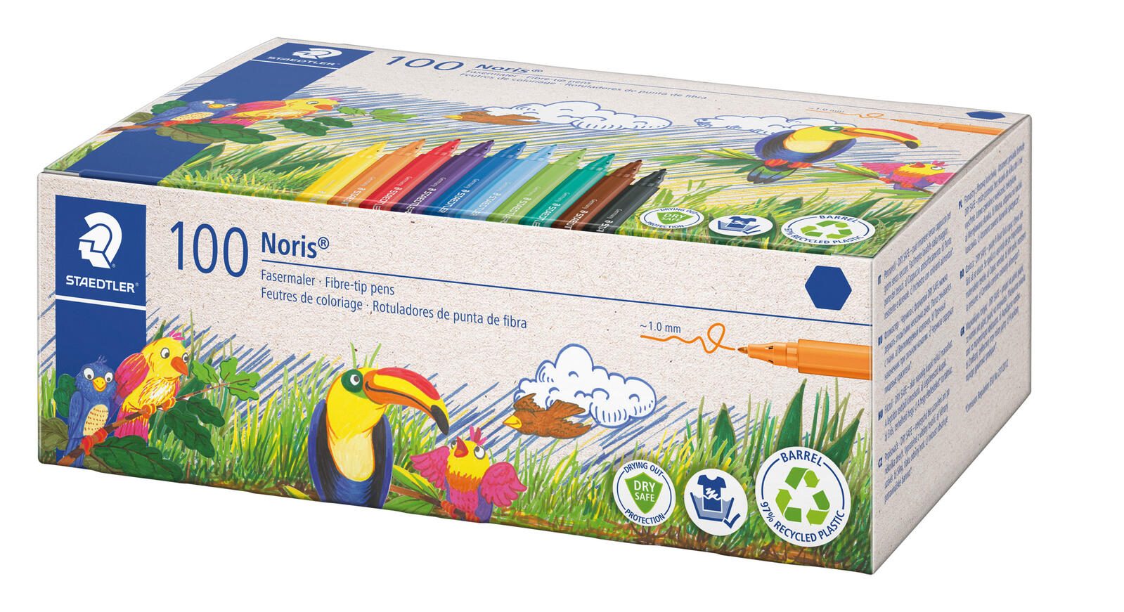 STAEDTLER Filzstifte Noris® 326 326 C100