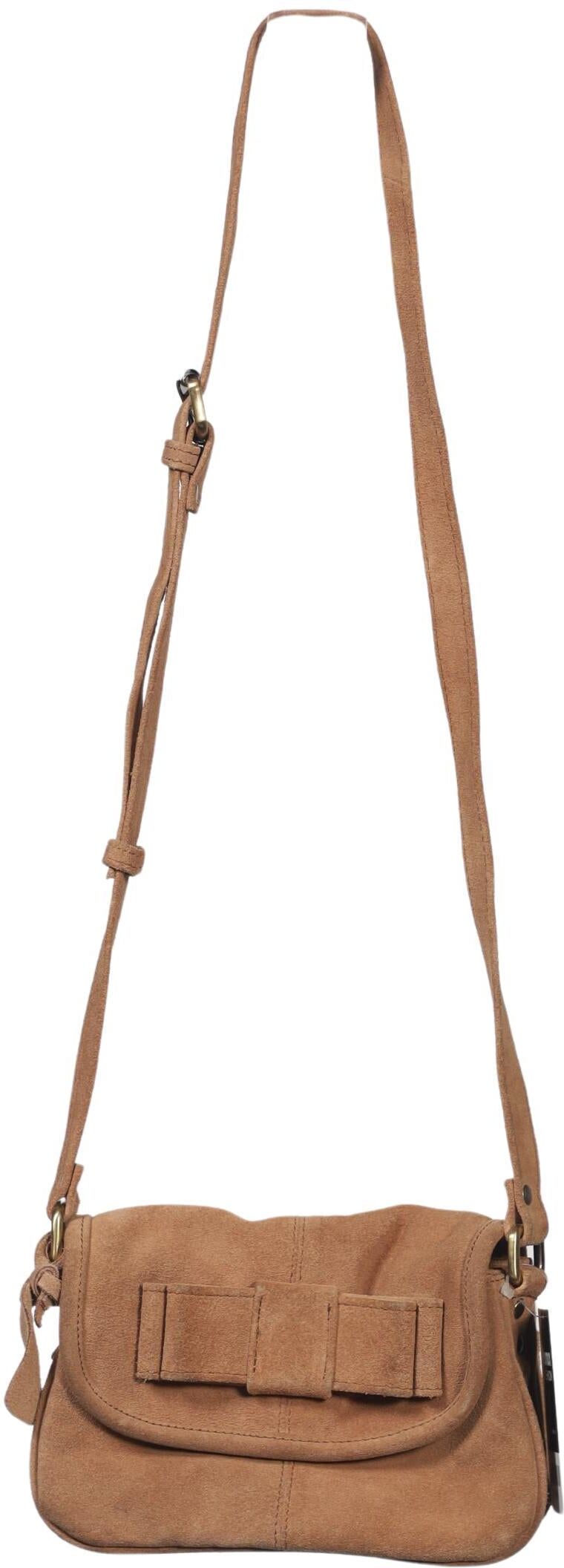 NAF NAF Damen Handtasche klein Leder, Braun, Leder - Second Hand