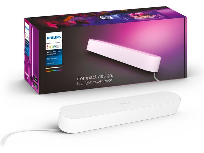 Philips Hue Play lightbar - wit en gekleurd licht - wit - 1-pack - basis