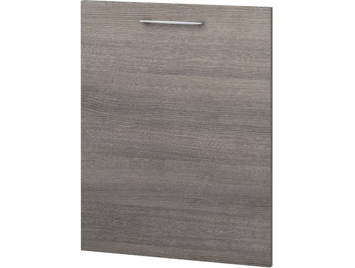 Möbelblende EXPRESS KÜCHEN Trea TGS60-01 , grau (eichefarben grau), B:60cm H:75cm T:1,6cm, Holzwerkstoff, Möbelblenden, Möbelblende, für voll integrierbare Geschirrspüler