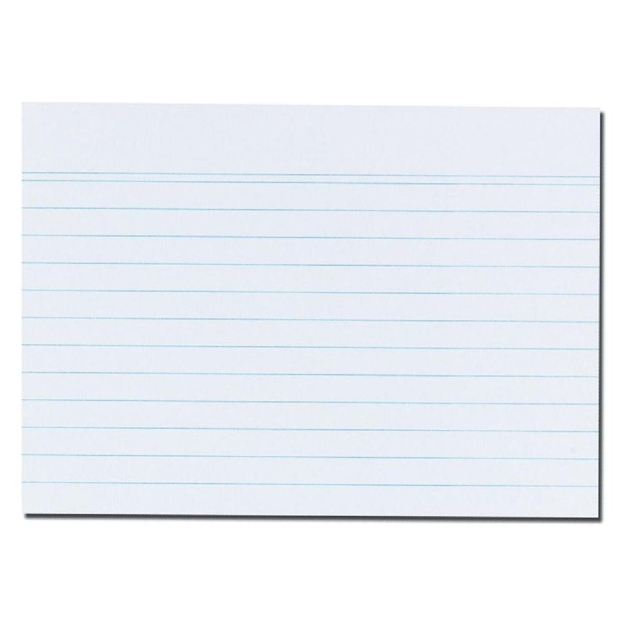 Herlitz Karteikarten (A6, 100x, 180 g/m²) (1150606)