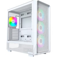 X5 , Tower-Gehäuse weiß, Tempered Glass