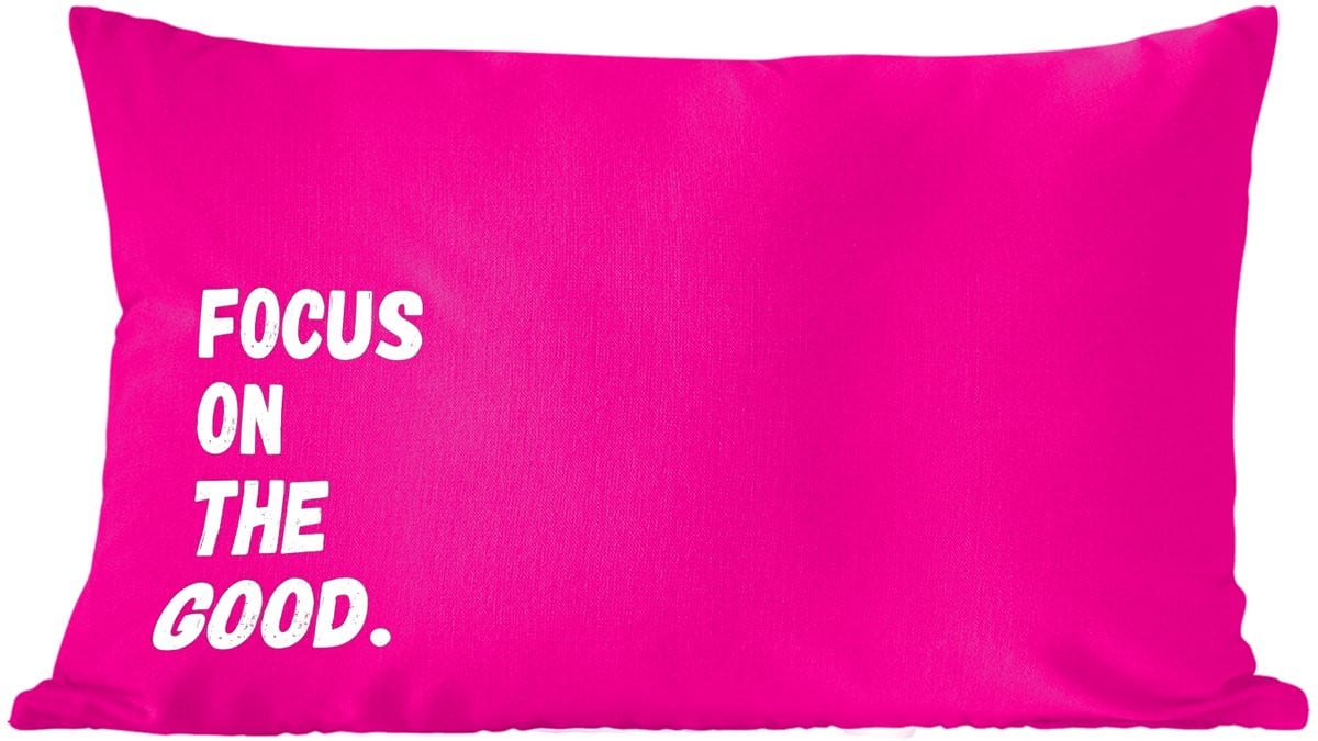 Focus on the good Sierenkussen Roze 60 x 40 cm