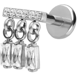 Titan Labret mit Push Fit WINDSPIEL