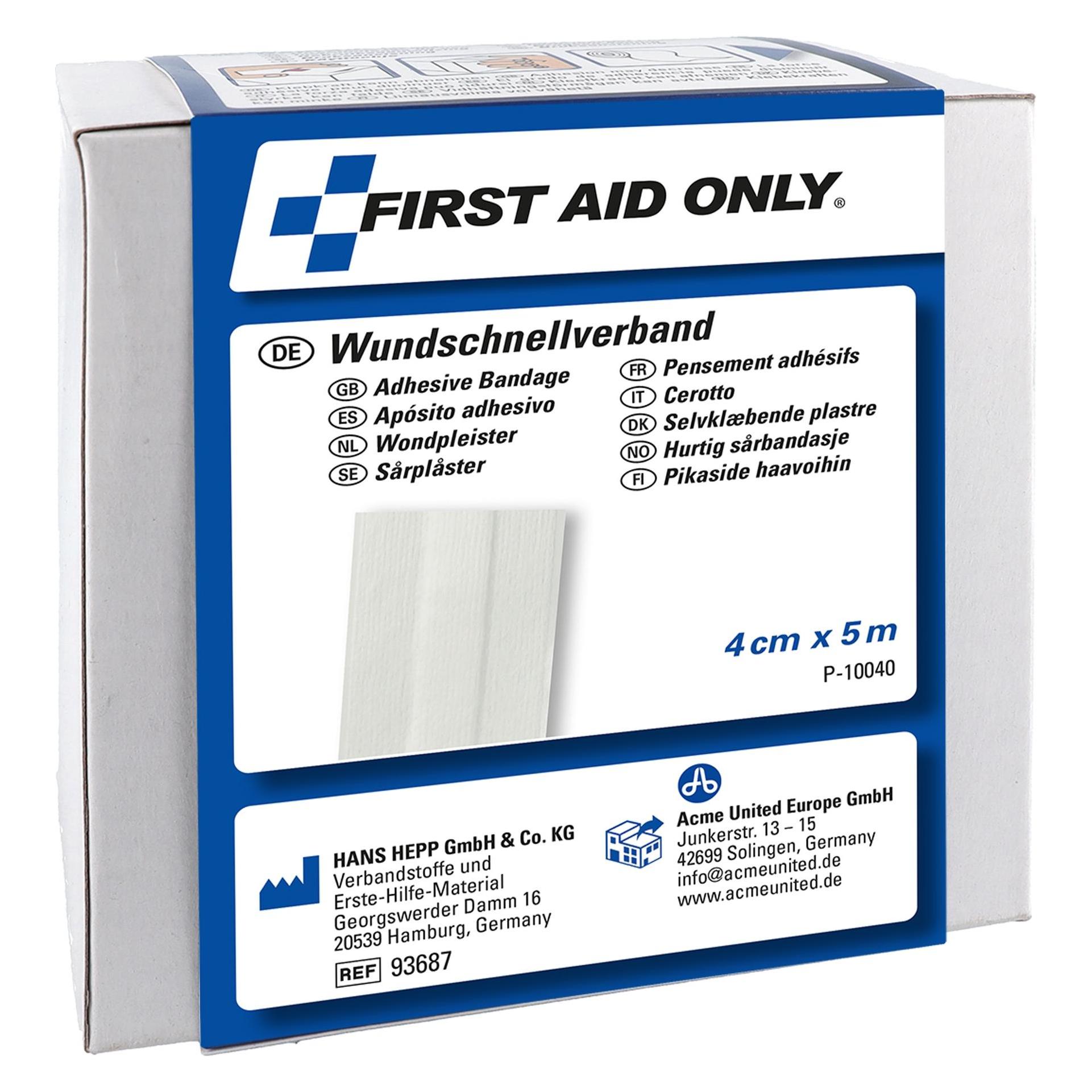 First Aid Only Pflaster P-10040 weiss (1x) (P-10040)