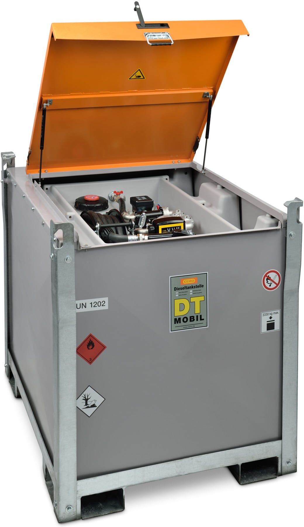 CEMO DT-Mobil PRO PE 980 Premium mit Elektropumpe Bipump, 12 V (10789)