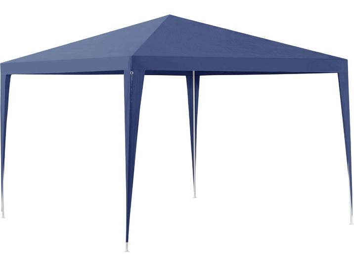 [casa.pro] Pavillon 300x300x255cm Gartenzelt Partyzelt Gartenpavillon Bierzelt Festzelt Dunkelblau