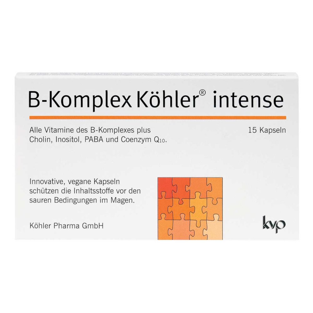 Köhler Pharma GmbH B-komplex Köhler intense Kapseln 14448253