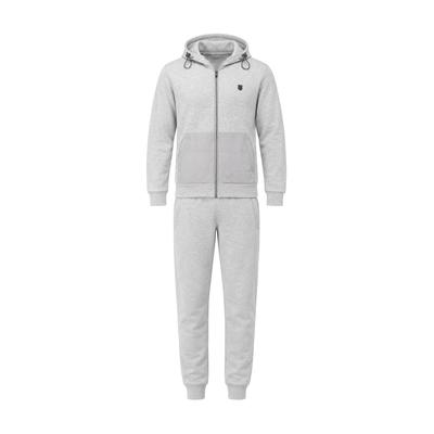 Trainingsanzug CIPO & BAXX "Cipo & Baxx Jogginganzug", Herren, Gr. XXL, lightgrau, Casual, regular fit, Sportanzüge Trainingsanzug, im unifarbenen Look