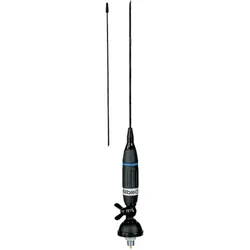 Midland Ninja 5/8 Lambda 95 cm CB Funk Antenne, Walkie Talkie, Schwarz