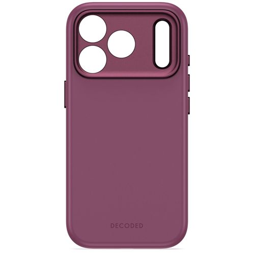 Decoded Silicone Backc. iPhone 18 Pro Plum